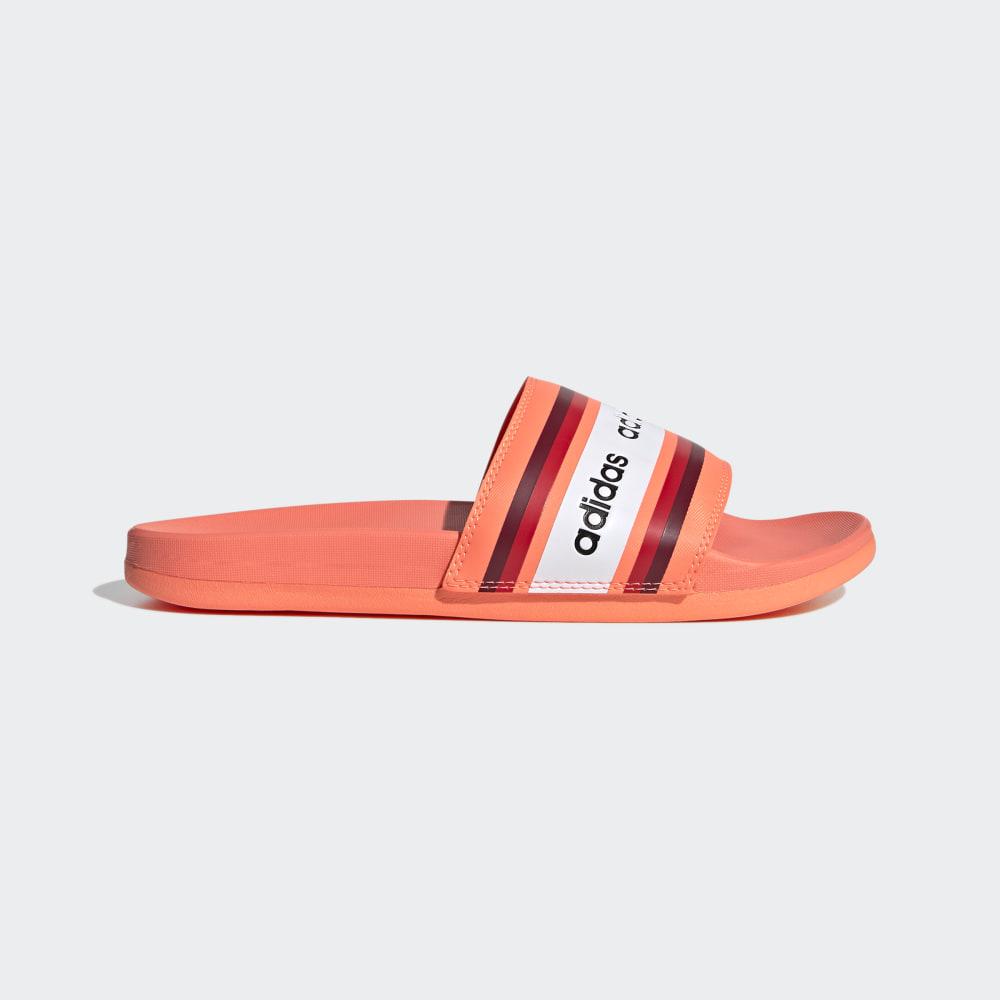 Papuci Adidas FARM Rio Adilette Comfort Dama Romania - Corai/Visinii/Albi EG1865